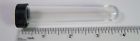 0.625 Unknown 32 Clear Plastic Test Tubes W Caps Scientific Labatory Science 3.875 X