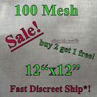 0037 Tmw 12 X12 100 Mesh 150 Micron Stainless Steel Wire Pollen Dry Sift