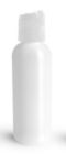 0053-27 Sks Natural Hdpe Cosmo Round Bottles With Disc Top Caps