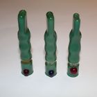 0365 Blazing Blue Glass Jade Bat With Built In Honeycomb Screen 0365 Blazing Blue Glass Jade Bat With Built In Honeycomb Screen