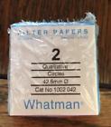 1002-042 Whatman Qualitative Filter Papers Grade Cat Qty