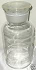 140310l Cb Large Glass Lab Reagent Bottle Wide Mouth Gallon Ground