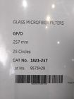 1823-257 Whatman Ge Healthcare Life Sciences Glass Microfiber Filters New 1823-257 Whatman Ge Healthcare Life Sciences Glass Microfiber Filters New