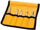18473 Aven General Purpose Tweezers Set In Plastic Pouch 0766955351078