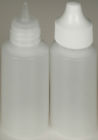 20-pack Not Applicable Plastic Dropper Bottles Precise Tipped W White Cap 1-oz