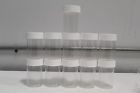 2117-0250 Nalgene Lot Of 11 New Straight Side Wide Mouth Clear Jar Cup Pmp 250ml