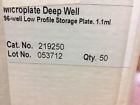 219250 Porvair Sciences Deepwell Plates Microwell Natural Round Ul