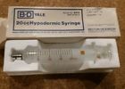 Graduated1cc 2313 Becton Dickinson Bd Yale Glass Hypodermic Syringe With Luer Lock