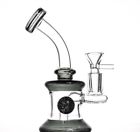 240272310 Unbranded New Dark Green Glass Bong Water Pipes Pipe Dab