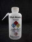 2436-0502 Nalgene Plastic Ethyl Alcohol Vented Unitary Ldpe Wash Bottles