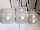 2601l Hedwin Gallon Liter White Single Wall Collapsible Cubitainer Jug Qt