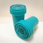 29020 Clarke Container Reversible Vial Dr Opaque Blue Pcs Herb Pill 29020 Clarke Container Reversible Vial Dr Opaque Blue Pcs Herb Pill
