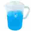 F289930000 3000ml Bel-art Products Graduated Pitcher With Handle 5 3 4 Top Id X 10.5 H