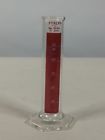 3044-50 Pyrex Corning Lifetime Red Graduated Cylinder 3044-50 Pyrex Corning Lifetime Red Graduated Cylinder