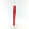 3046-100 Pyrex Lifetime Red Single Metric Scale Graduated Glass Cylinder