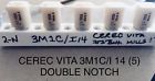 3m1c-i 14 Mcxl Vita Cerec Double Notch Blocks 3m1c-i 14 Mcxl Vita Cerec Double Notch Blocks