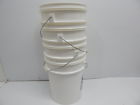 413124 Dynalon White Polyethylene Lab Storage Pail Cover Gal 094706709893 413124 Dynalon White Polyethylene Lab Storage Pail Cover Gal 094706709893