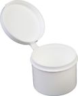 43106 Generic Consolidated Plastics Hinged Lid Vial Container White