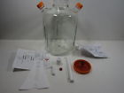 4502-15l Corning Borosilicate Glass Spinner Flask With Flat Center Cap