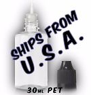 450pcs Ezsqueeze 30ml Pet Eye Dropper Bottles Black Caps Long Tip Ez Squeeze Juice Safe