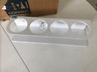 50157 Trippnt White Abs Ml Quadruple Bottle Holder