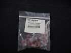 5182-0550 Agilent Plastic Clear Screw Caps Ptfe Red Silicone Septa