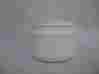 53-400 1 Oz White Round Base Double Wall Pp Plastic Jar Without Cap