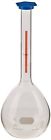 5600-100 Corning Pyrex Borosilicate Glass Class Flat Bottom Lifetime Red