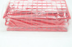 5970-0516 Nalgene Lot Of Acetal Plastic Unwire Test Tube Rack Red