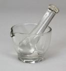 02128 6 64113 Pocket Nurse Glass Mortar And Pestle Set