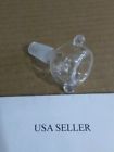 6-cut Unbranded Male Glass Slide Clear Bowl Usa Fast Free Shipping