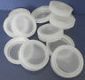 63mm Scientific One Dozen New Thermo Nalgene Replacement Lids Polypropylene