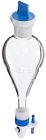 6406-125 Pyrex Corning Borosilicate Glass Economy Squibb Separatory Funnels With Po