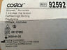 92592 7025 Costar Stripwell Microplate Well Flat Bottom
