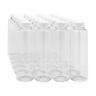 735255760620 Restaurantware Cylindrical Plastic Juice Bottles Cold Pressed Clear
