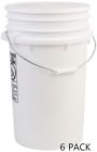 5lhv-wo 7r Hudson Exchange Premium Gallon Bucket With White Lid 619587209883