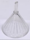 8 Oz Vintage Ounce Mooney Airvent Laboratory Clear Glass Funnel Diameter