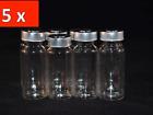 83950438430 Mdical Empty Sample Vials Clear Glass Bottles Medical Rubber Aluminum