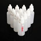 885279716605 Vktech Empty Plastic Squeezable Dropper Bottles Eye Liquid
