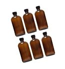 8ozbracp6 Premium Vials Creative Packaging Solutions Oz Boston Round Glass Amber