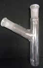 9601-24 Corning Pyrex Combination Reaction Receiver Tube With Stopper Joints