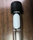 9831 Corning Pyrex Glass Culture Tube Tissue Screw Cap Lot Of
