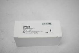 100-939-90 Ace Glass 2p8gs Cup Size 8 1/2 Inch X 1-9/32 Set Of 5 Laboratory Replacement Parts