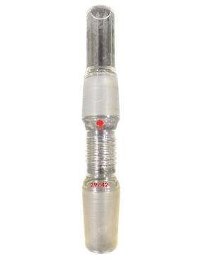 13285-30 Ace Glass 55mm Vapor Duct Tube 29/42 Joint For Buchi Model R114 No Clip
