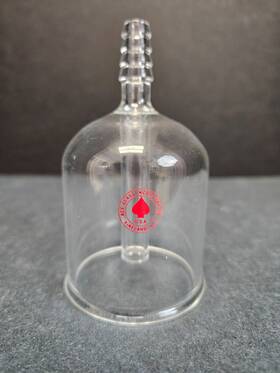 3868-05 Ace Glass Aseptic Filling Bell 49 Mm Id 95 Length 9 Tube