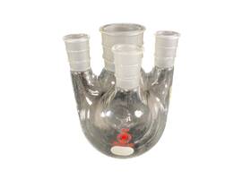 6952-217 Ace Glass 1000ml 45/50 Cn 25/40 Sn 4-neck Vertical Round Bottom Flask 6952