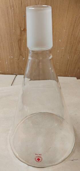 7236-14 Ace Glass Glassware Lab Powder Funnel 34/45 125mm - Fast Shipping