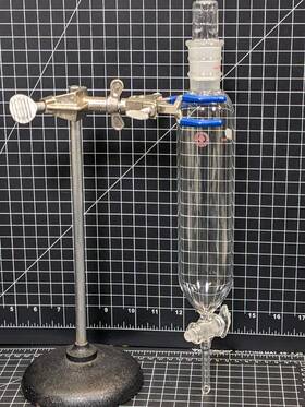 7262-52 Ace Glass 7262 Lab 24/40 Non-graduated Addition Dispensing Funnel 250ml Pyrex