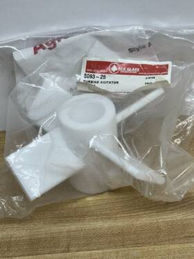 8093-25 Ace Glass 140mm Tef Turbine Stirring 4-blade Paddle Stirrer Agitator