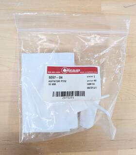 8097-04 Ace Glass Agitator Ptfe 4 Blade Fits 10mm Shaft 64mm Od 45 Deg New 8097-04 Ace Glass Agitator Ptfe 4 Blade Fits 10mm Shaft 64mm Od 45 Deg New